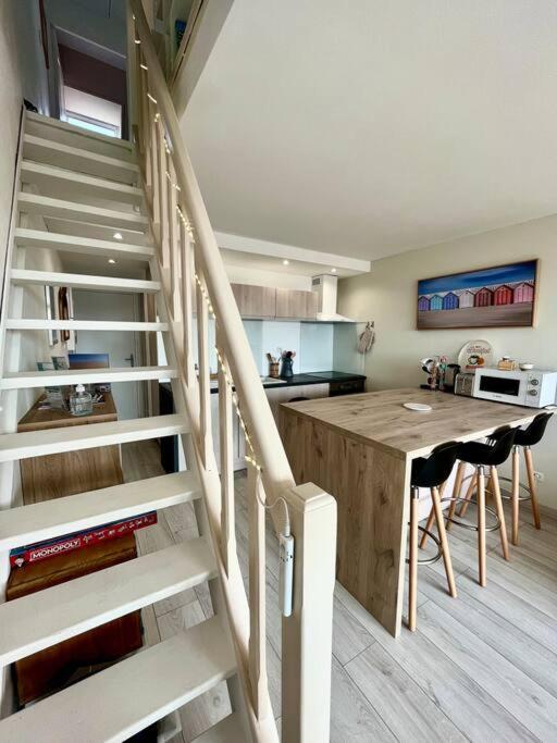 Duplex Cosy Avec Vue Mer Apartamento Cucq Exterior foto